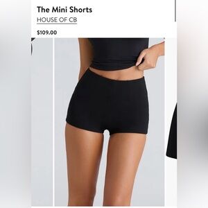 House of CB mini shorts